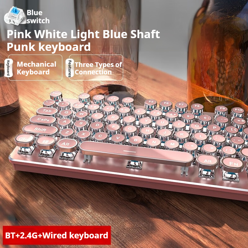 Retro Gaming Mac - EWEADN TK950 Tri-Mode Ergonomic Gaming Keyboard,