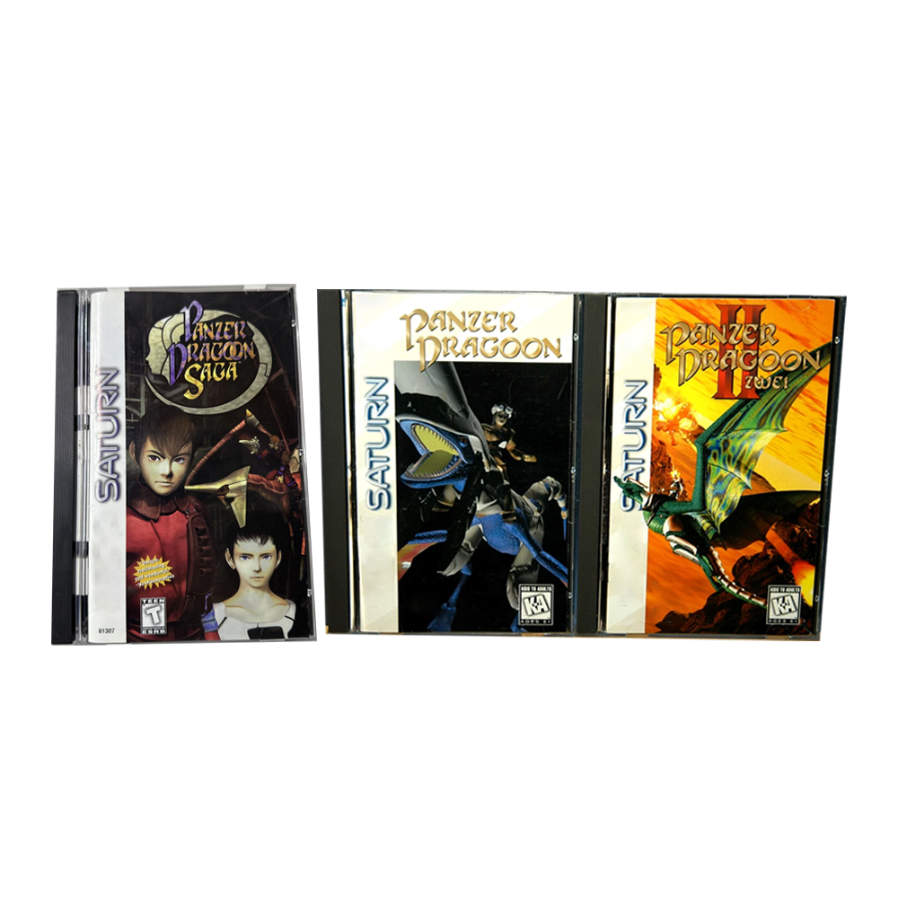 Retro Gaming Magazine - Saturn Copy Disc Game Panzer Dragoon