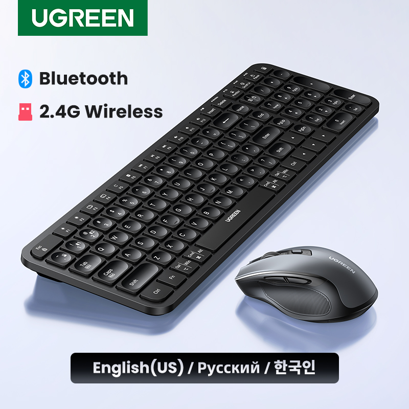 Retro Gaming Mac - UGREEN Keyboard Wireless Bluetooth & 2.4GHz