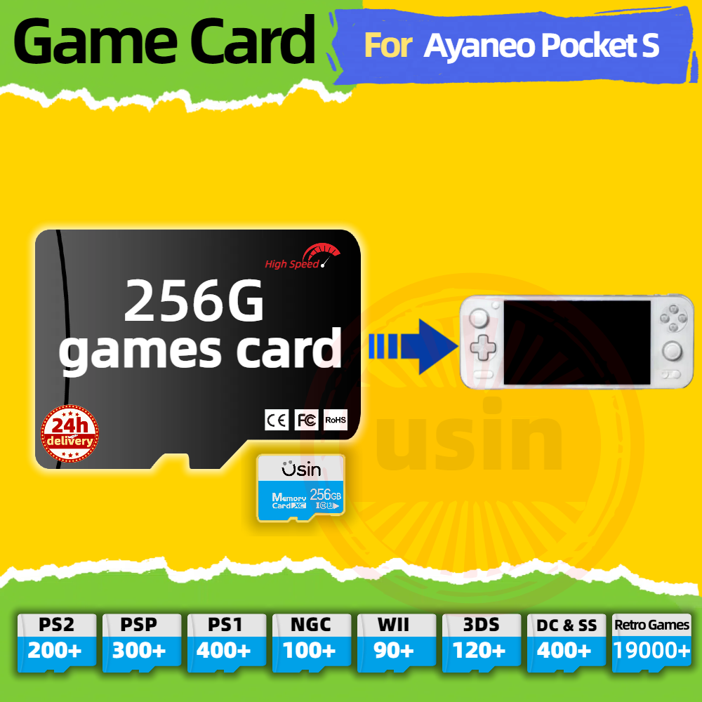 Retro Gaming Gadgets - Game Card For Ayaneo Pocket S