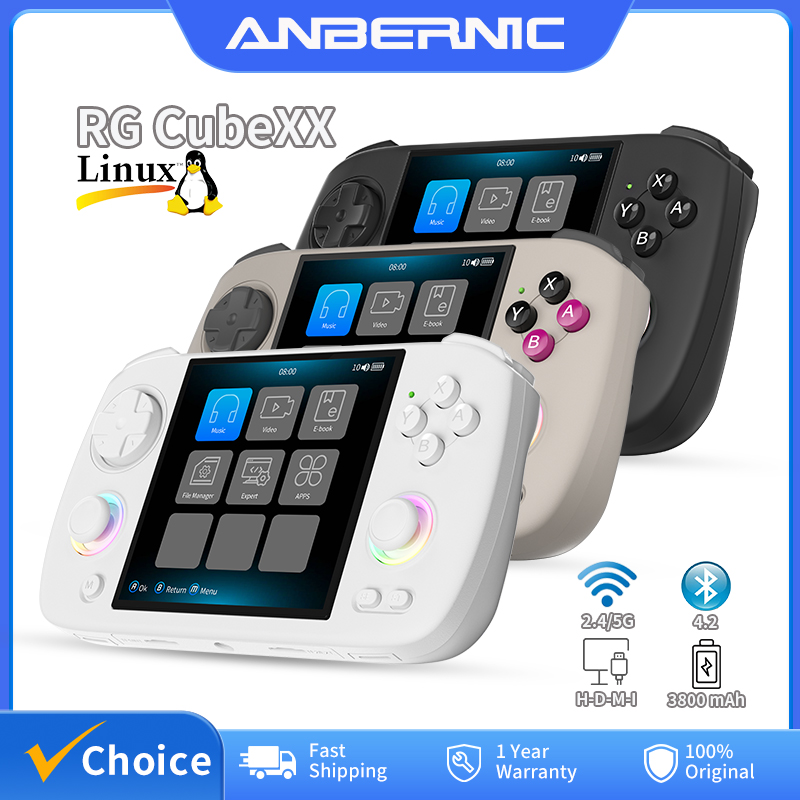 Retro Gaming Gadgets - ANBERNIC RG Cubexx Retro Handheld Game