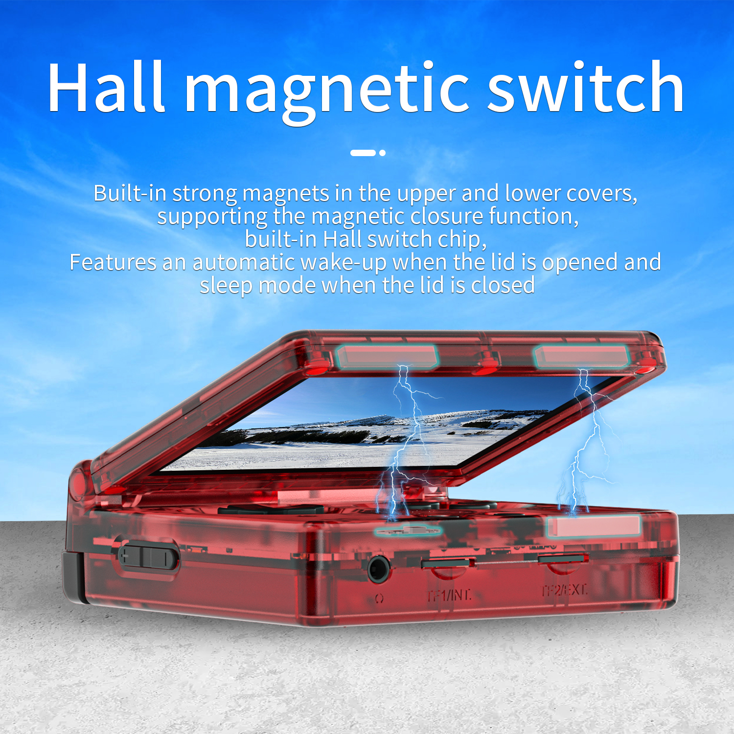 ANBERNIC NEW RG35XXSP Flip Han - Retro Gaming Gadgets review and price