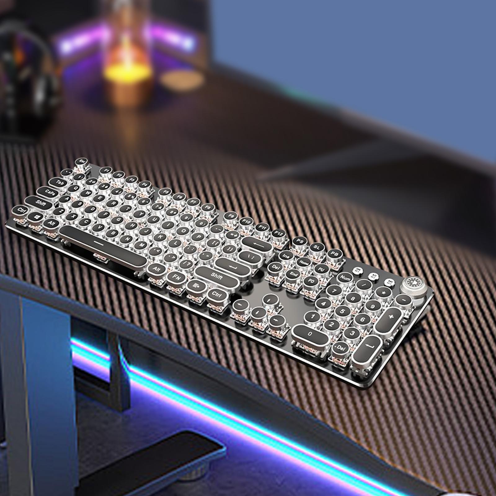 Mechanical Gaming Keyboard USB - Retro Gaming Laptop review and price