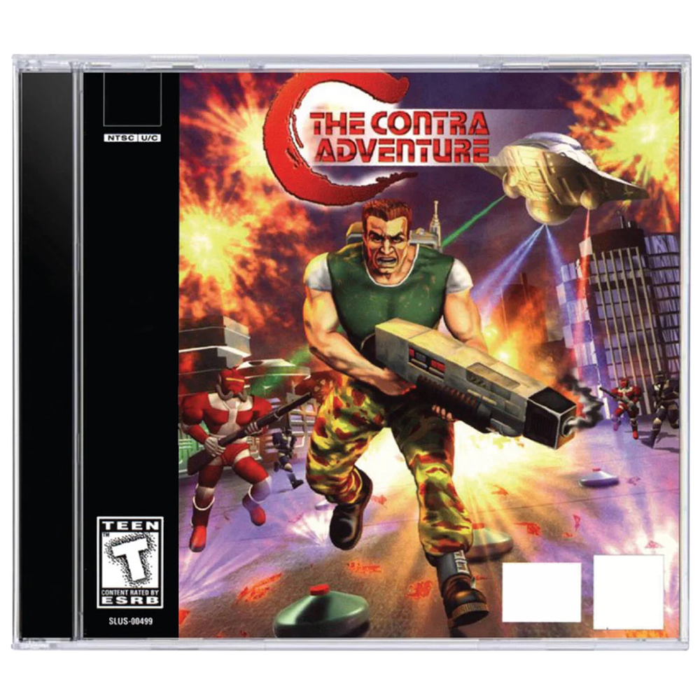 PS1 Contra Adventure With Manu - Retro Gaming Magazine review and price