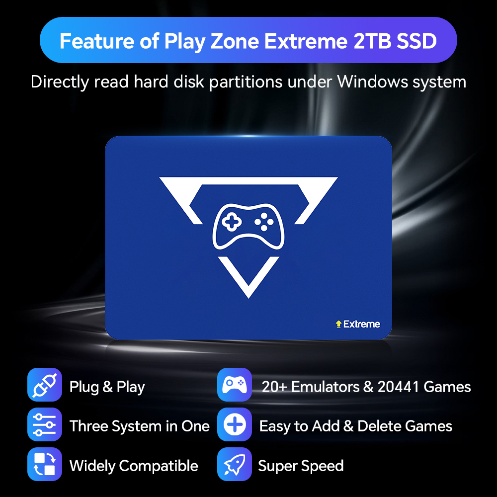 New 2TB Play Zone Game SSD wit - Retro Gaming Xbox review and price