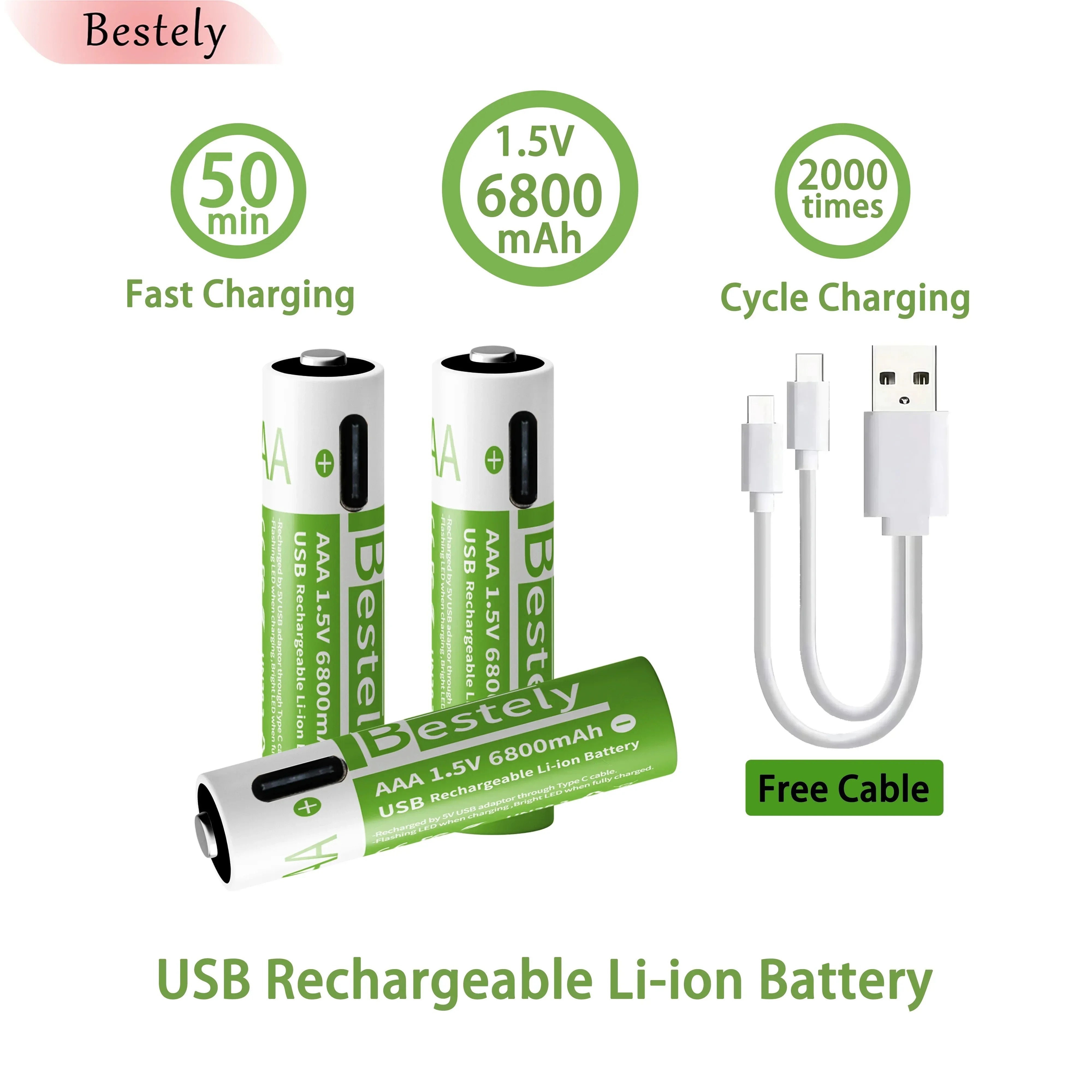 New Rechargeable 1.5v AAA Lith - Rechargeable Battery Aa review and price