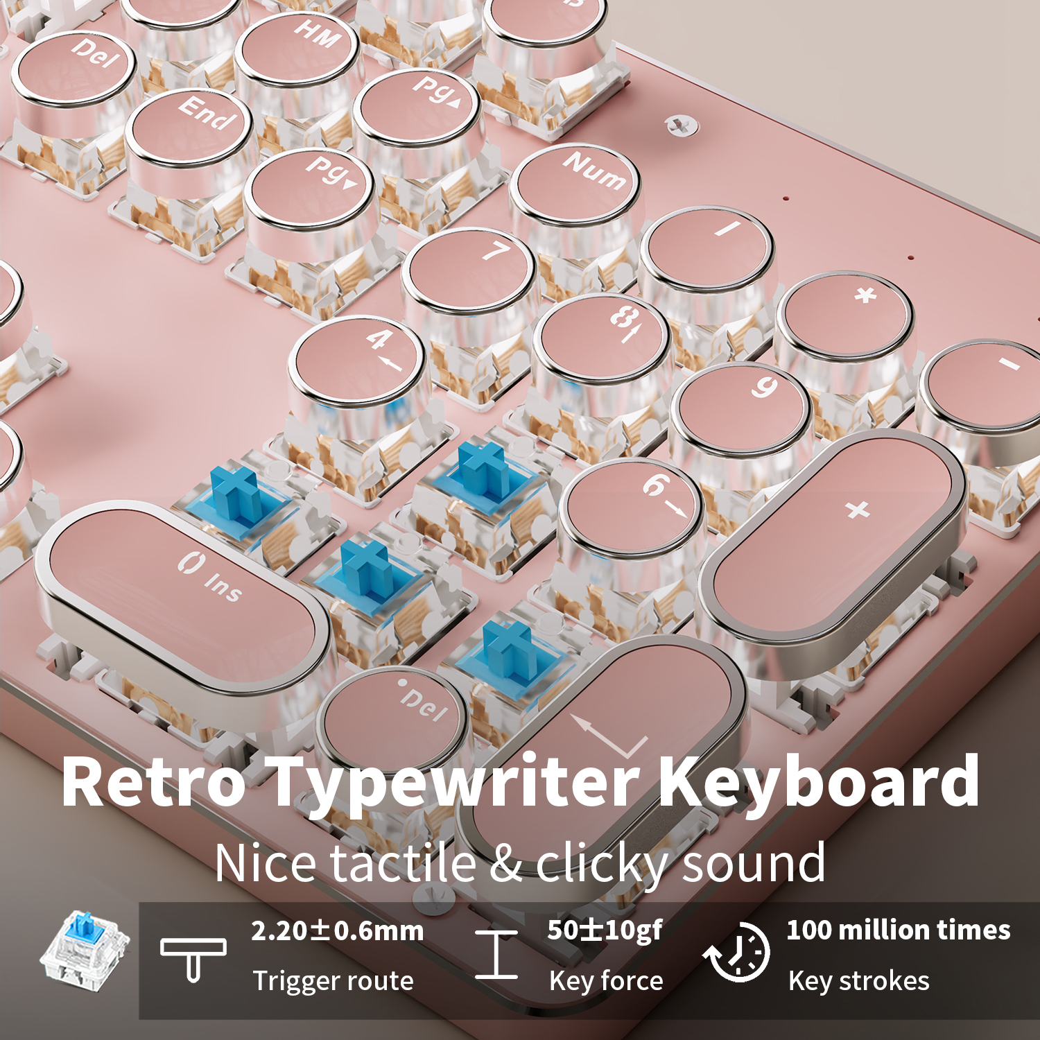 EWEADN TK950 Tri-Mode Ergonomi - Retro Gaming Mac review and price