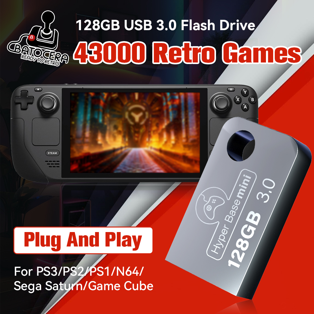 Batocera 128G Gaming Stick Wit - Retro Gaming Laptop review and price