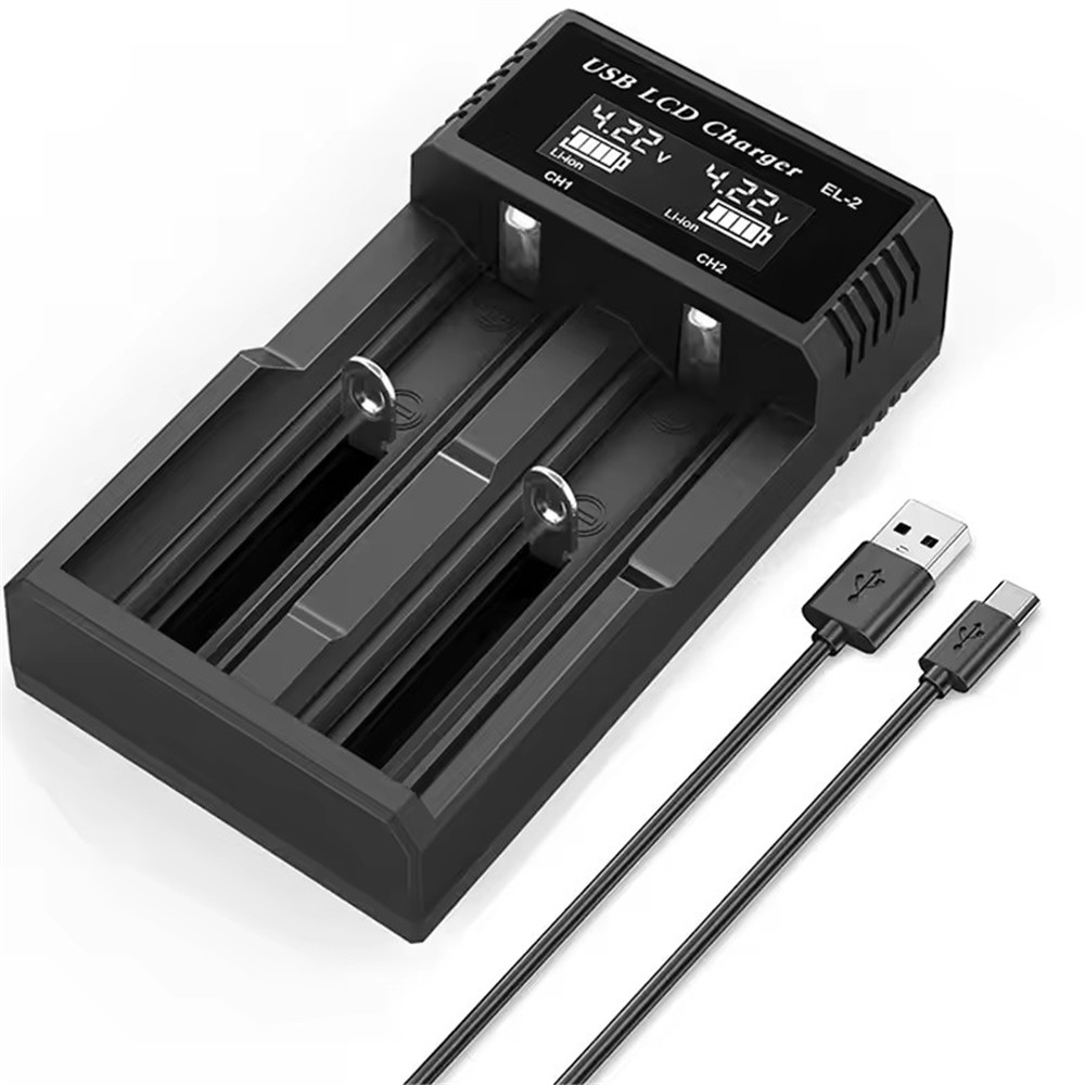 USB LCD Battery Smart Charger  - Rechargeable Battery Aa review and price