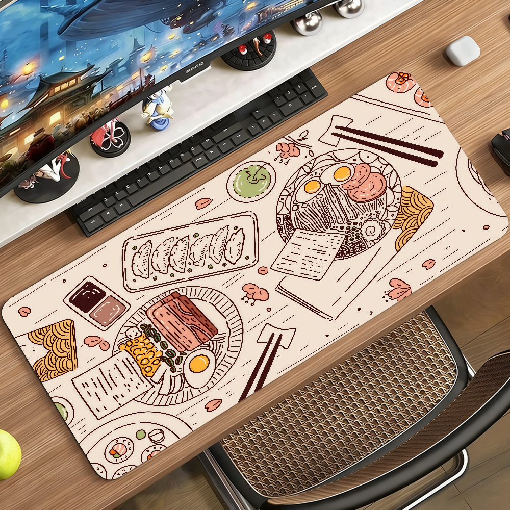 Retro Japanese Ramen Mouse Pad - Retro Gaming Laptop review and price