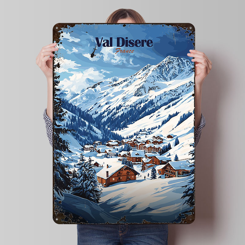 Val Disere France Poster Custo - Retro Gaming France review and price