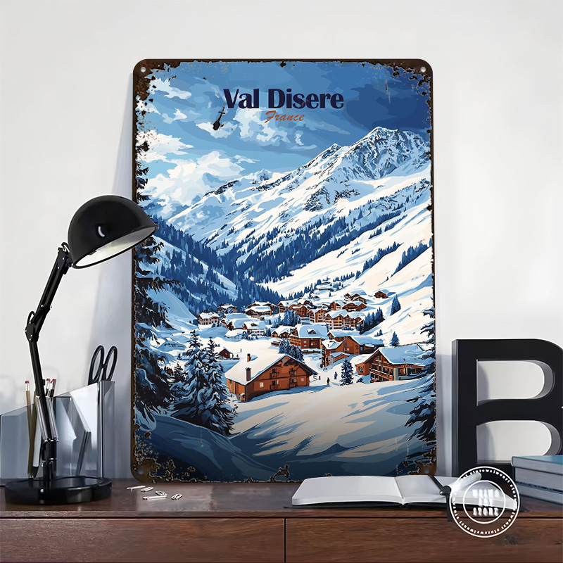 Val Disere France Poster Custo - Retro Gaming France review and price