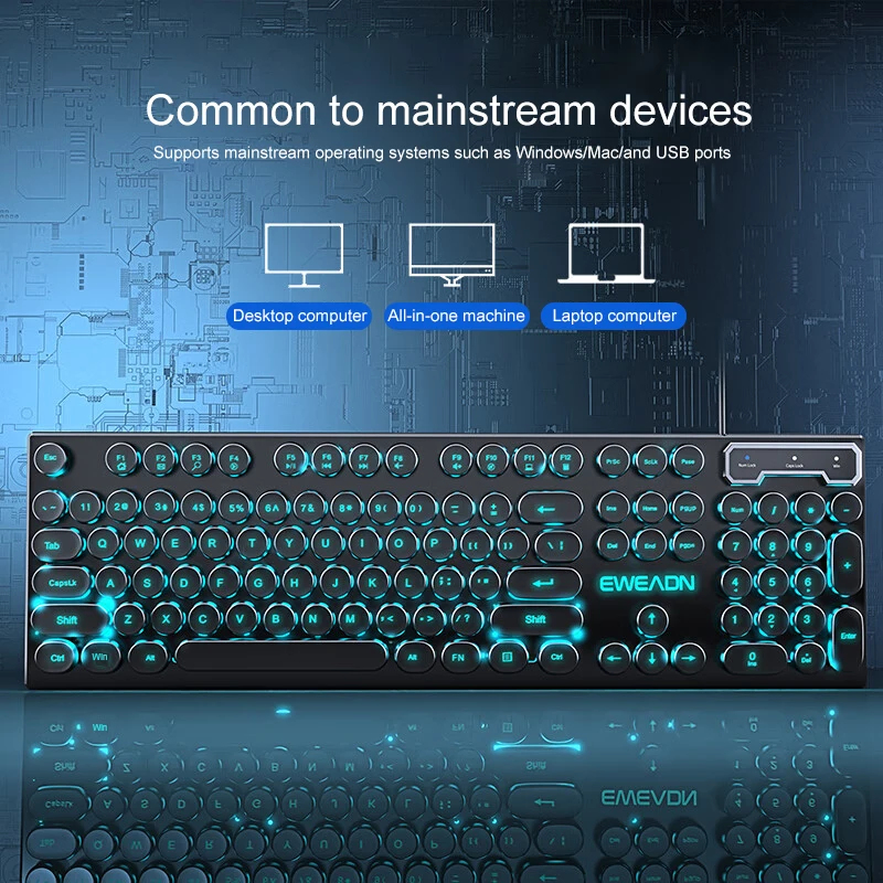 Retro Punk Mechanical Feel Key - Retro Gaming Laptop review and price