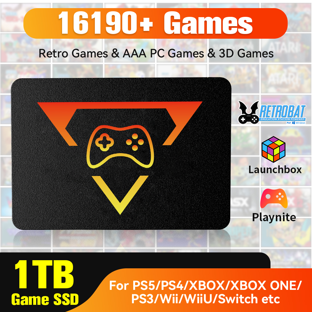 1TB Portable Gaming SSD 3 Syst - Retro Gaming Xbox review and price