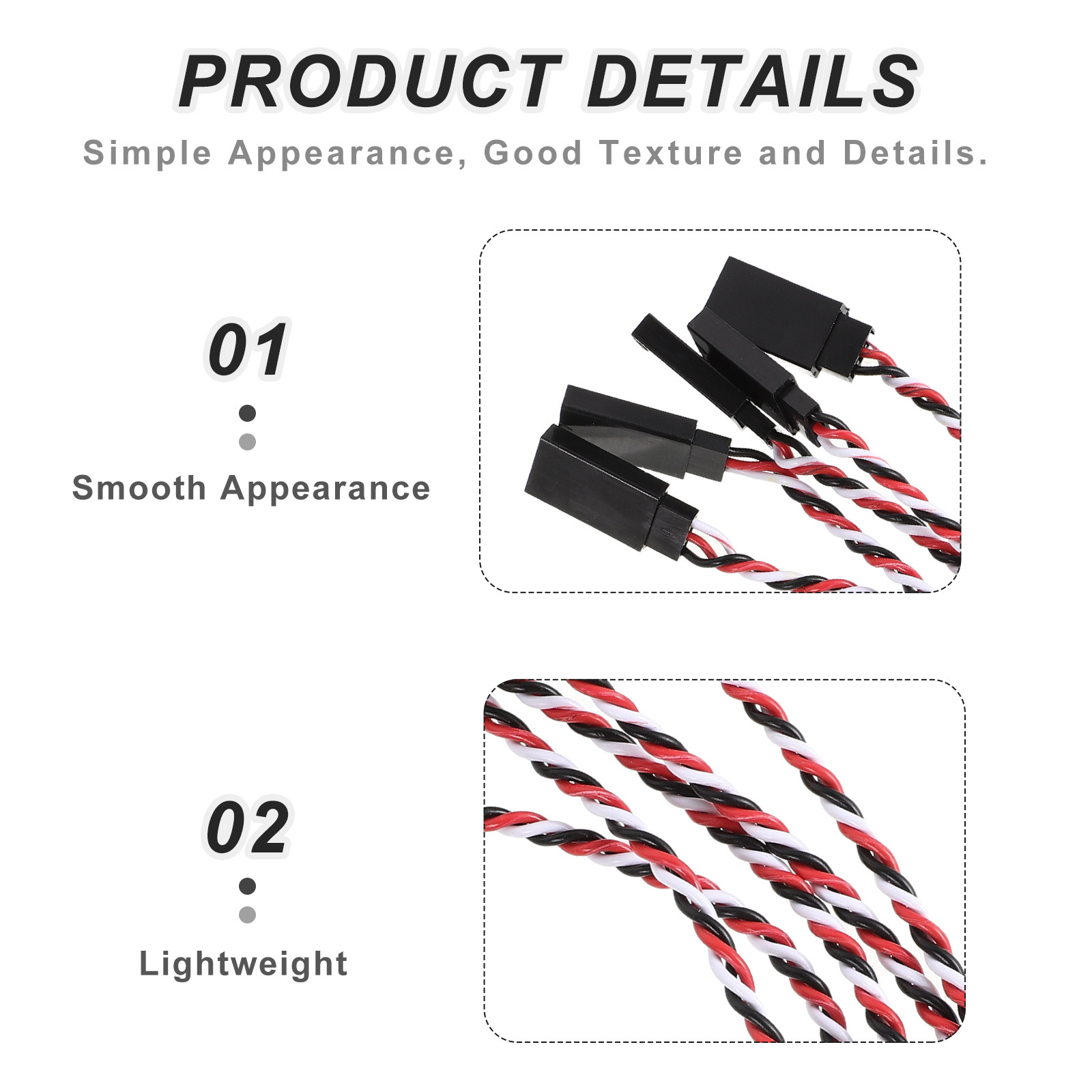 10Pcs Rc Servo Extension Cable - Controller Extension Cord review and price