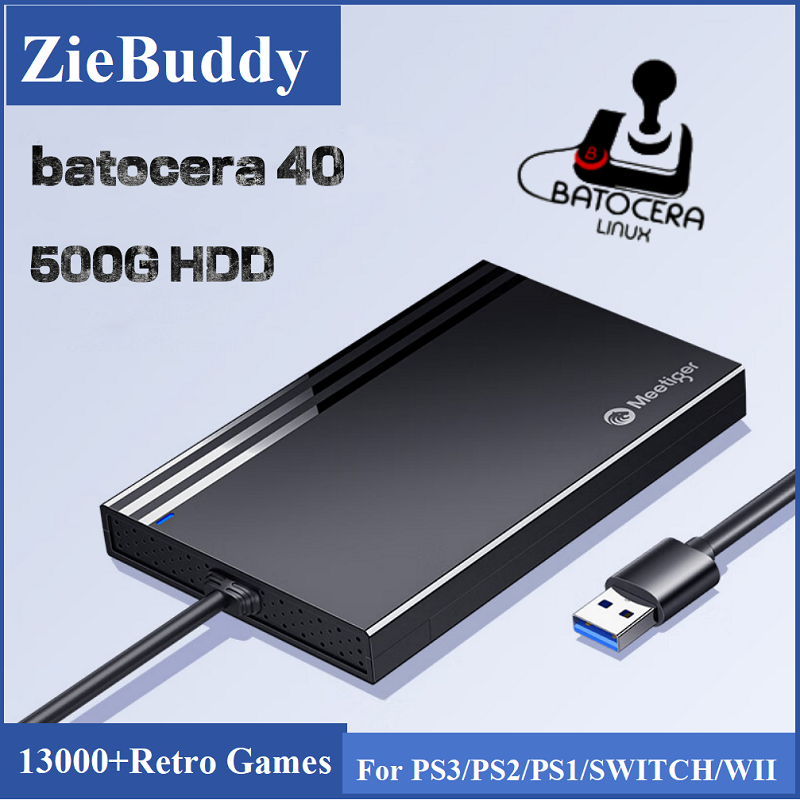 ZieBuddy Batocera 40 Linux 500 - Retro Gaming Xbox review and price