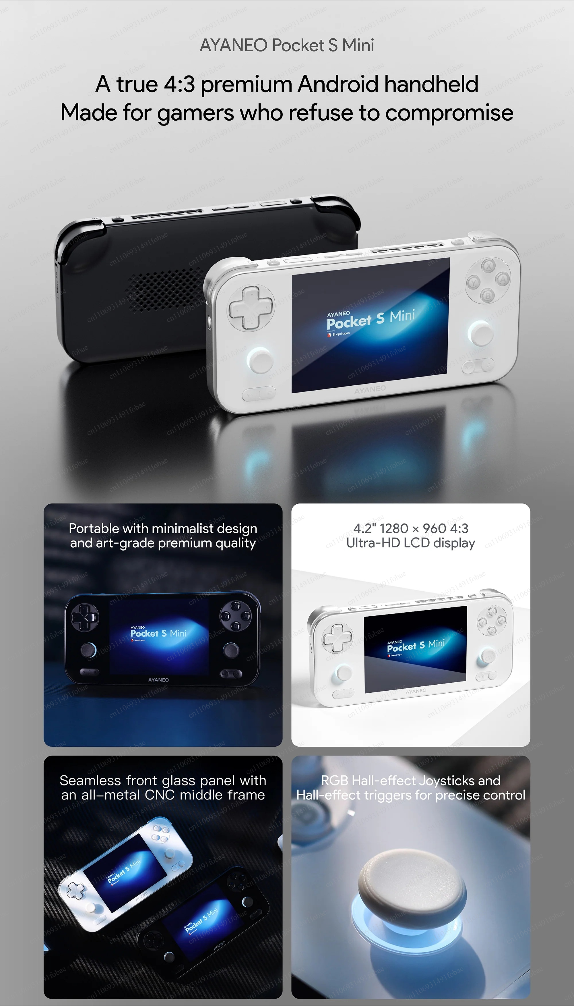 AYANEO Pocket S Mini Retro Han - Retro Gaming Console review and price