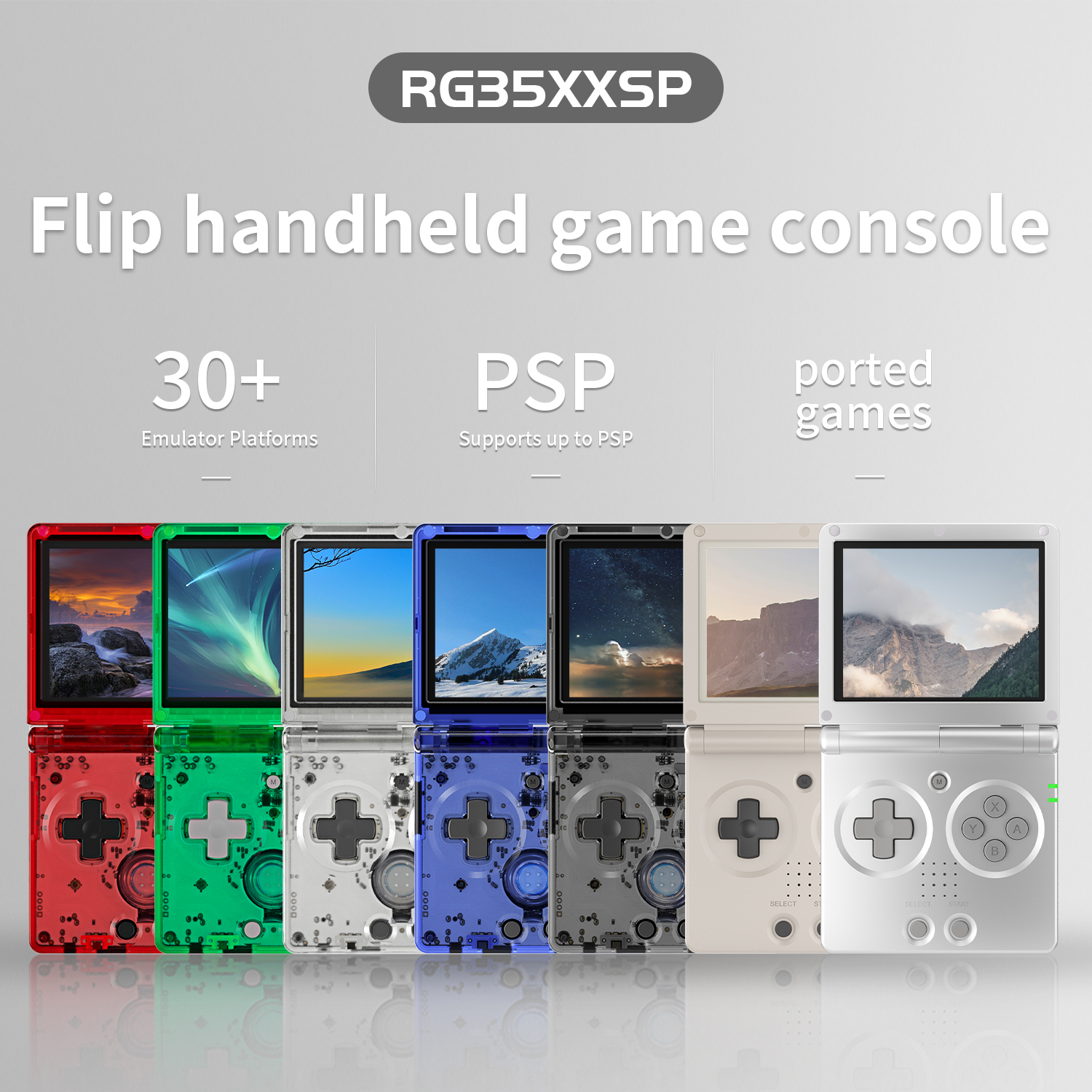 Anbernic RG35XXSP Retro Flip H - Retro Gaming Gadgets review and price