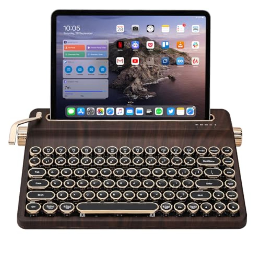 Wireless typewriter-style mech - Retro Gaming Uk review and price