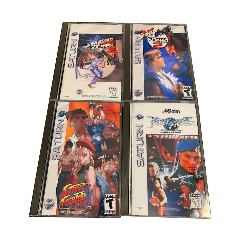 Saturn Copy Disc Game street f - Retro Gaming Magazine review and price
