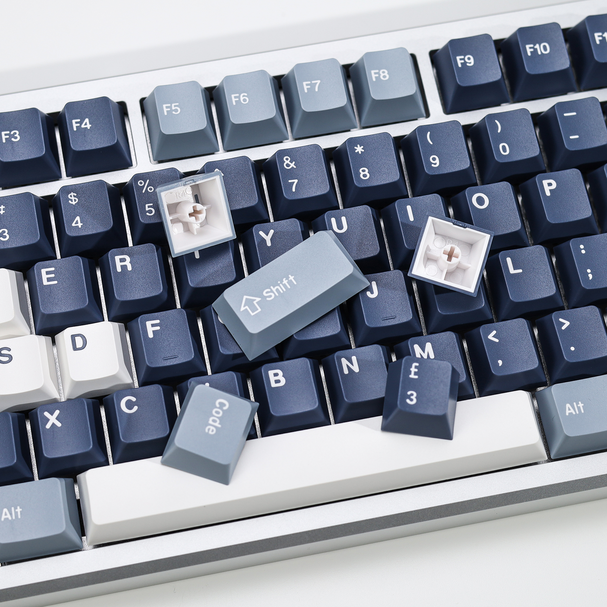 KBDiy Fishing Keycaps ISO PBT  - Retro Gaming Uk review and price