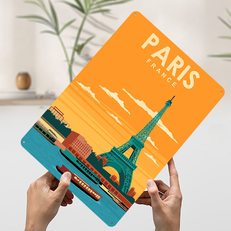 Paris France Travel Printed Po - Retro Gaming France review and price