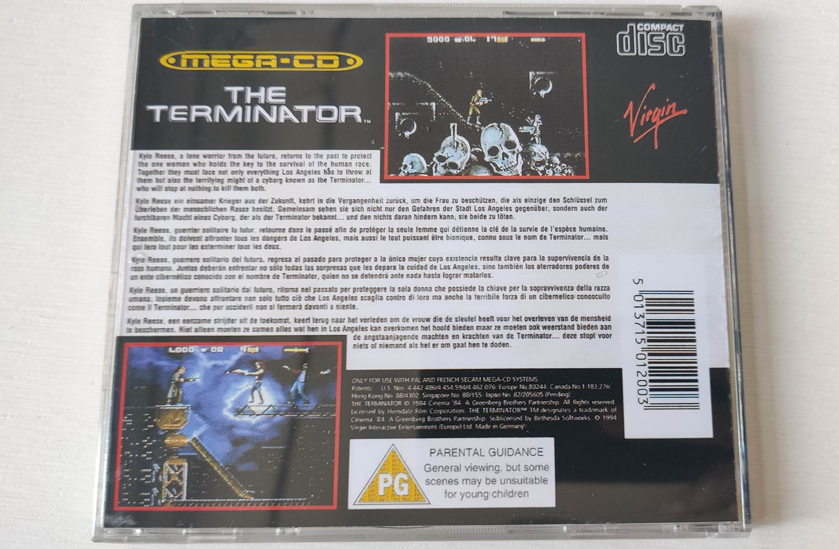 Mega CD Copy Disc Game Termina - Retro Gaming Magazine review and price