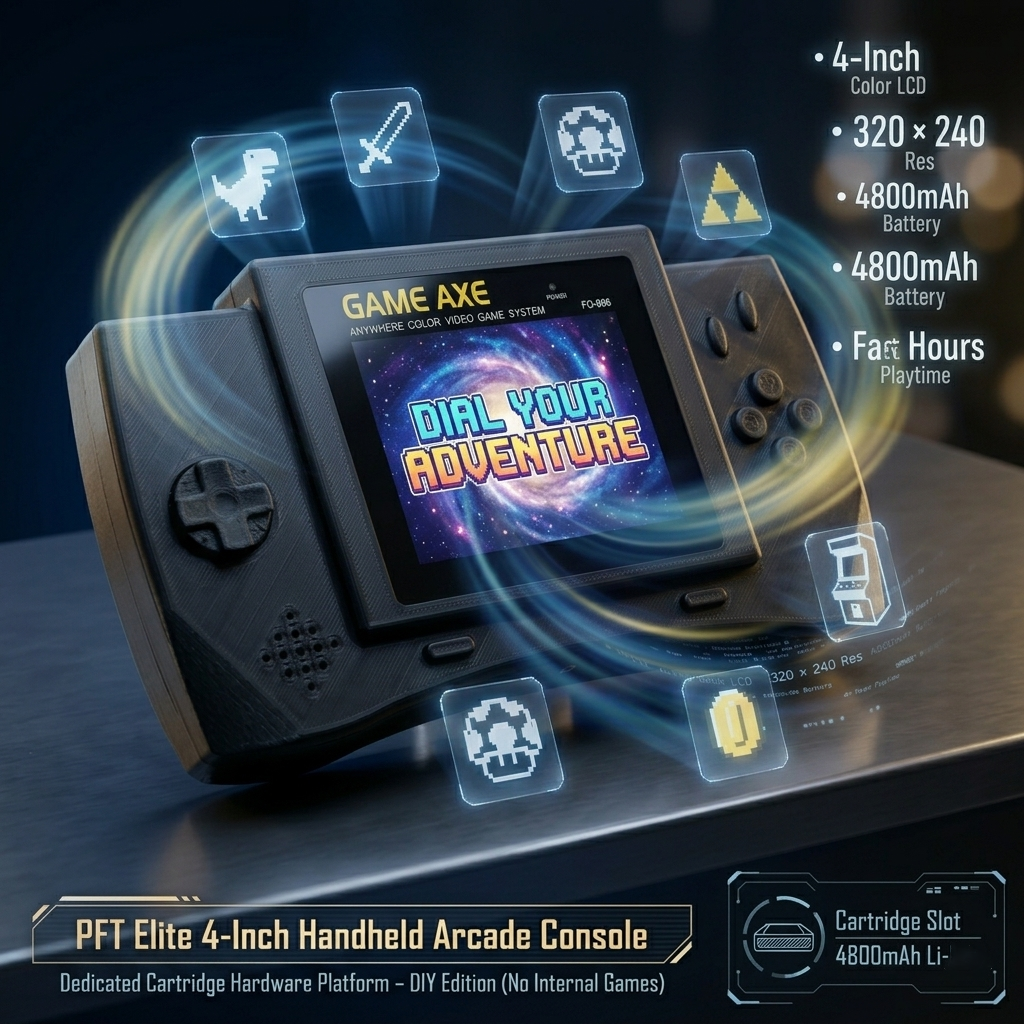 PFT Elite 4-Inch Handheld Arca - Retro Gaming Console review and price