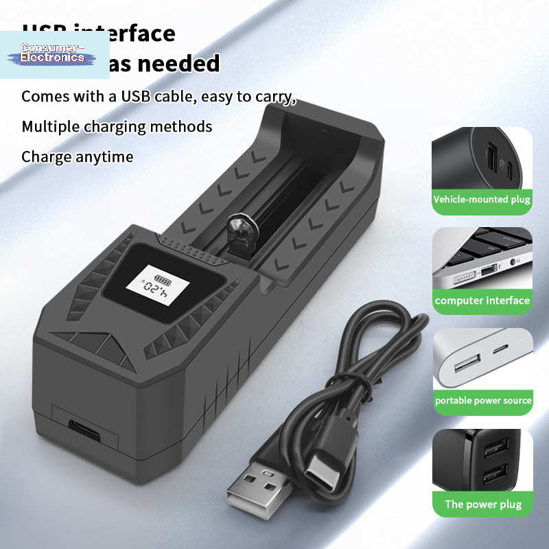 【USB Charger Intelligent LCD B - Rechargeable Battery Aa review and price