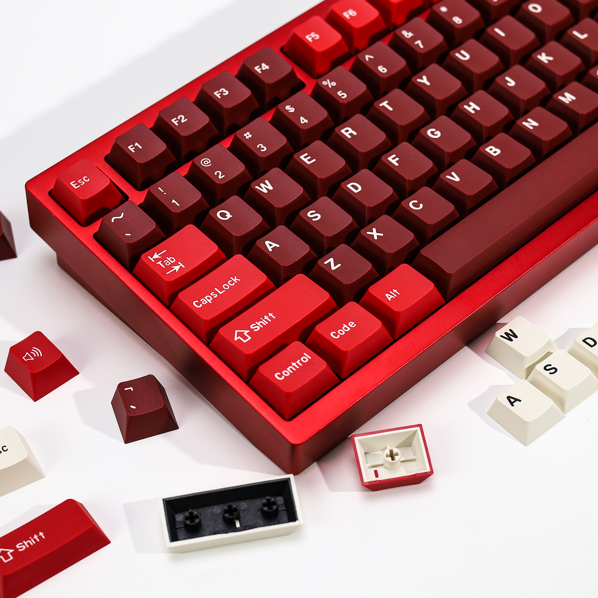 KBDiy GMK Jamon Keycap Red Ret - Retro Gaming Uk review and price