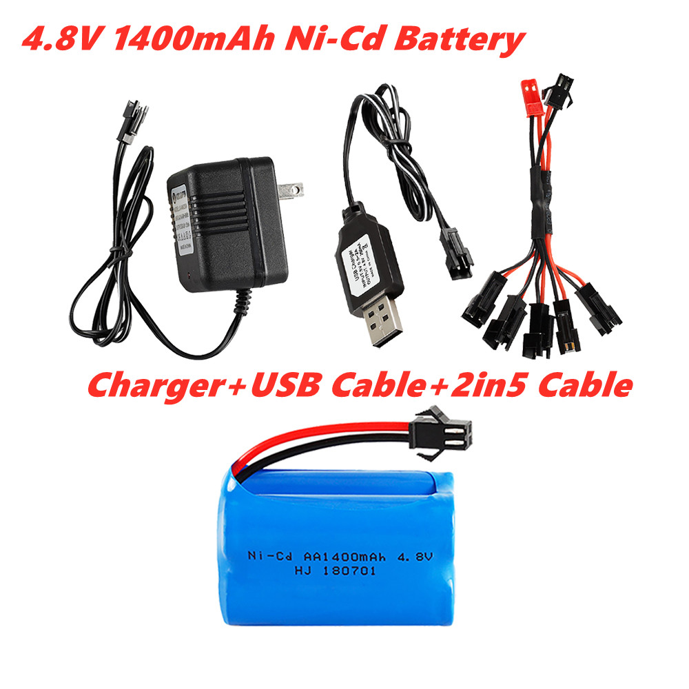 4.8v 1400mah Ni-Cd Battery For - Rechargeable Battery Aa review and price