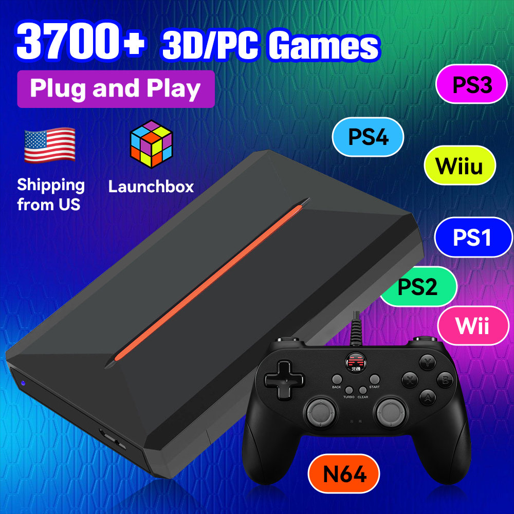 Launchbox OS 500GB Portable Ga - Retro Gaming Gadgets review and price