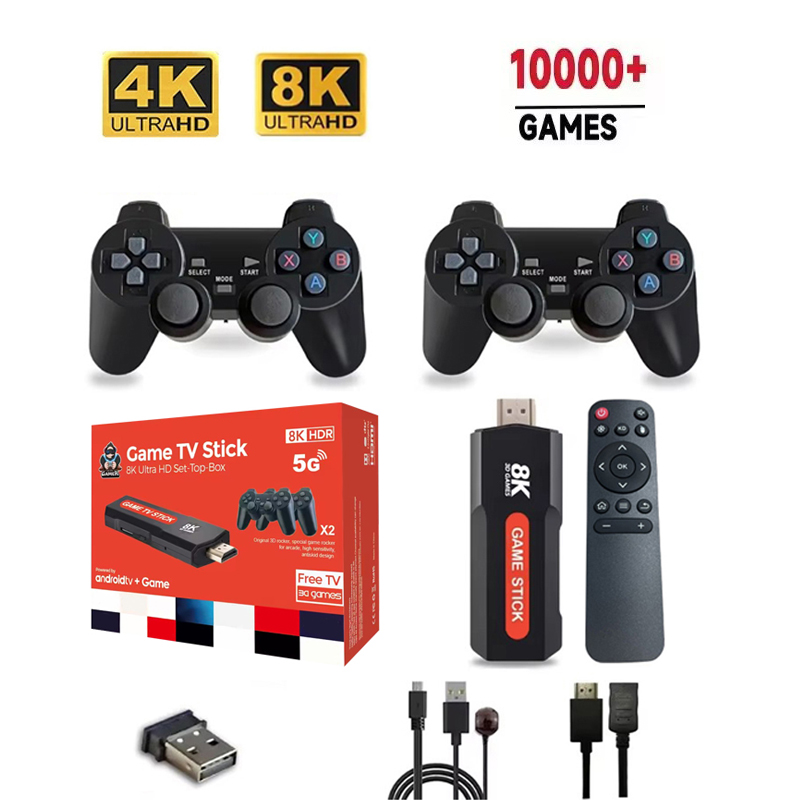 X2 Game Stick HD 4K 8K 3D Cons - Retro Gaming Usb Stick review and price