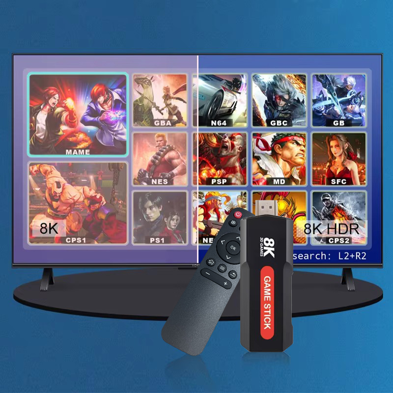 X2 Game Stick HD 4K 8K 3D Cons - Retro Gaming Usb Stick review and price