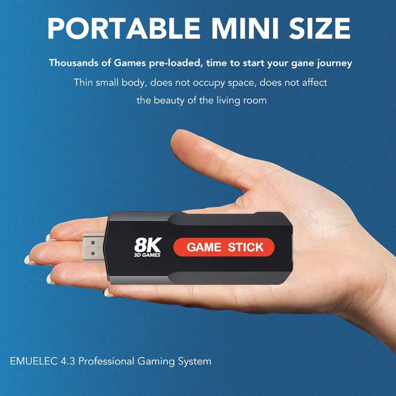 X2 Game Stick HD 4K 8K 3D Cons - Retro Gaming Usb Stick review and price