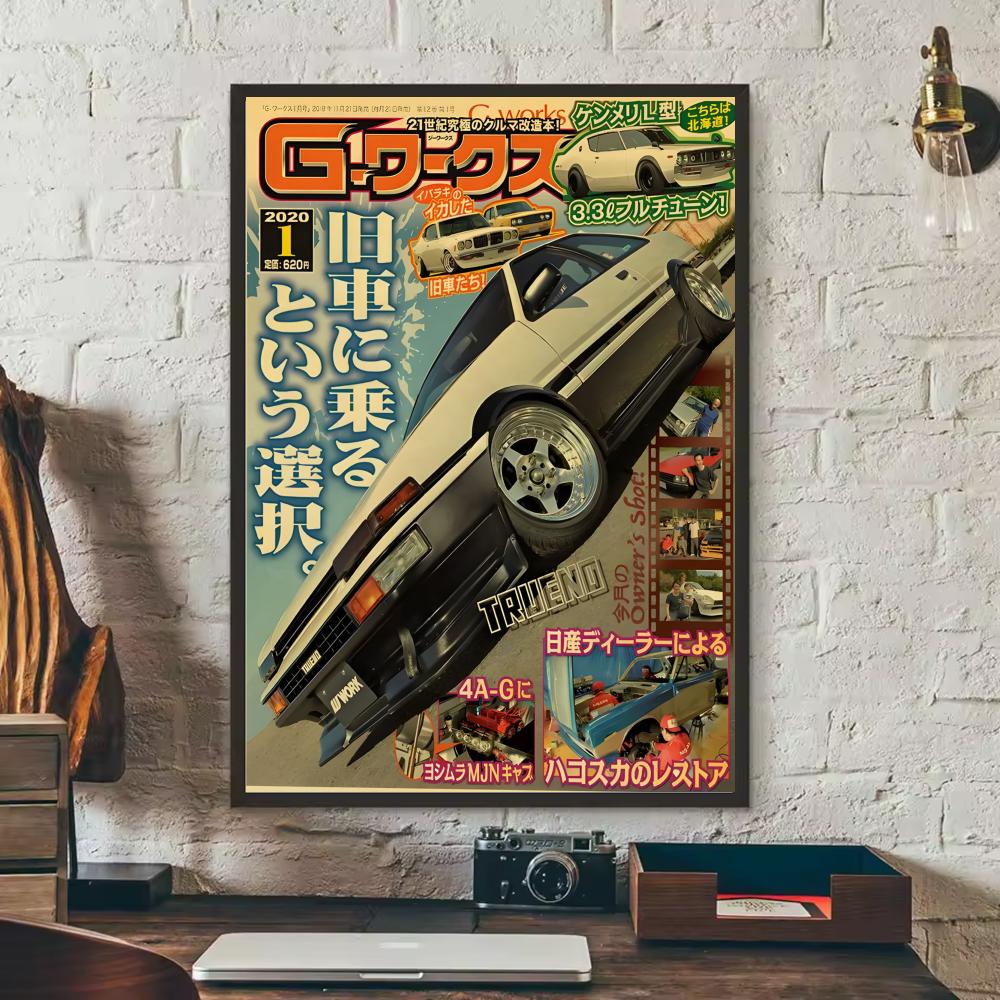 Retro Japanese cars J-JDM Post - Retro Gaming Magazine review and price