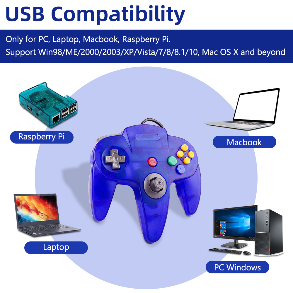 N64 Controller Classic USB Wir - Retro Gaming Mac review and price