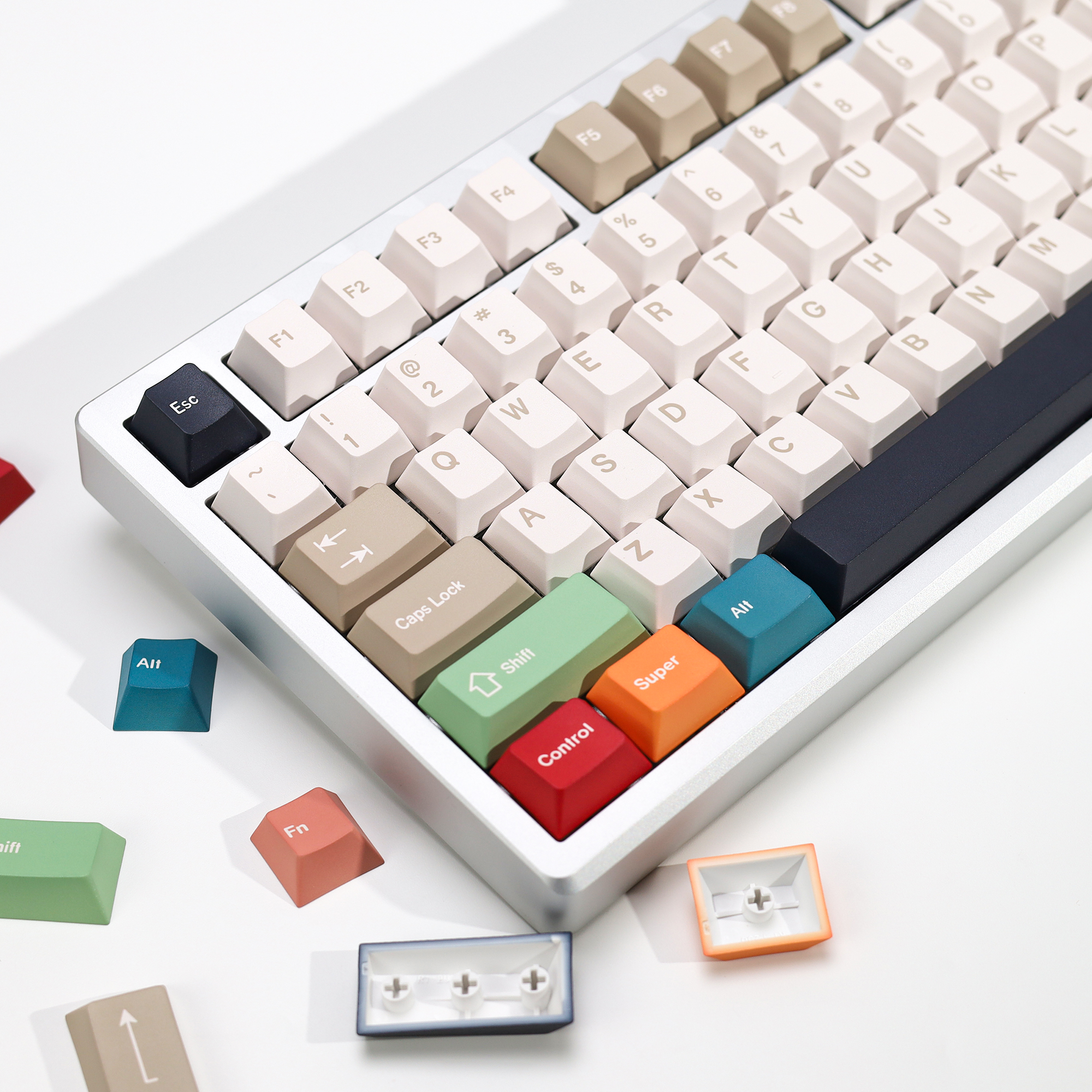 KBDiy GMK Foundation Keycaps P - Retro Gaming Laptop review and price