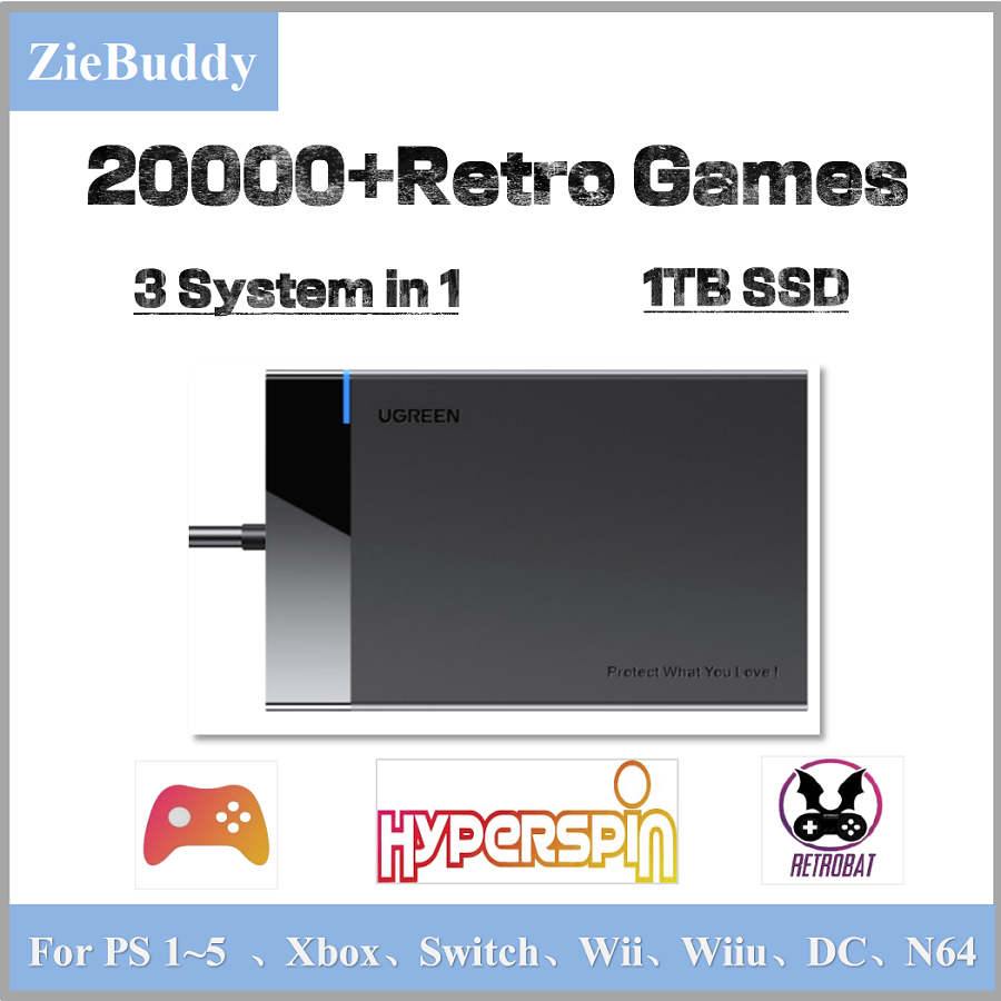 Retro Game 1TB SSD Console con - Retro Gaming Xbox review and price