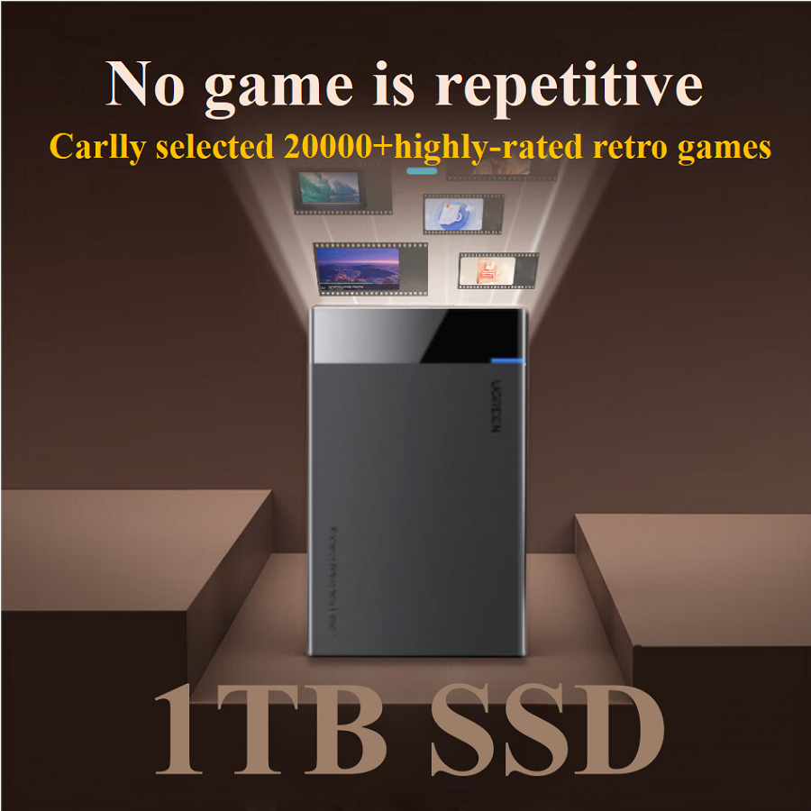 Retro Game 1TB SSD Console con - Retro Gaming Xbox review and price